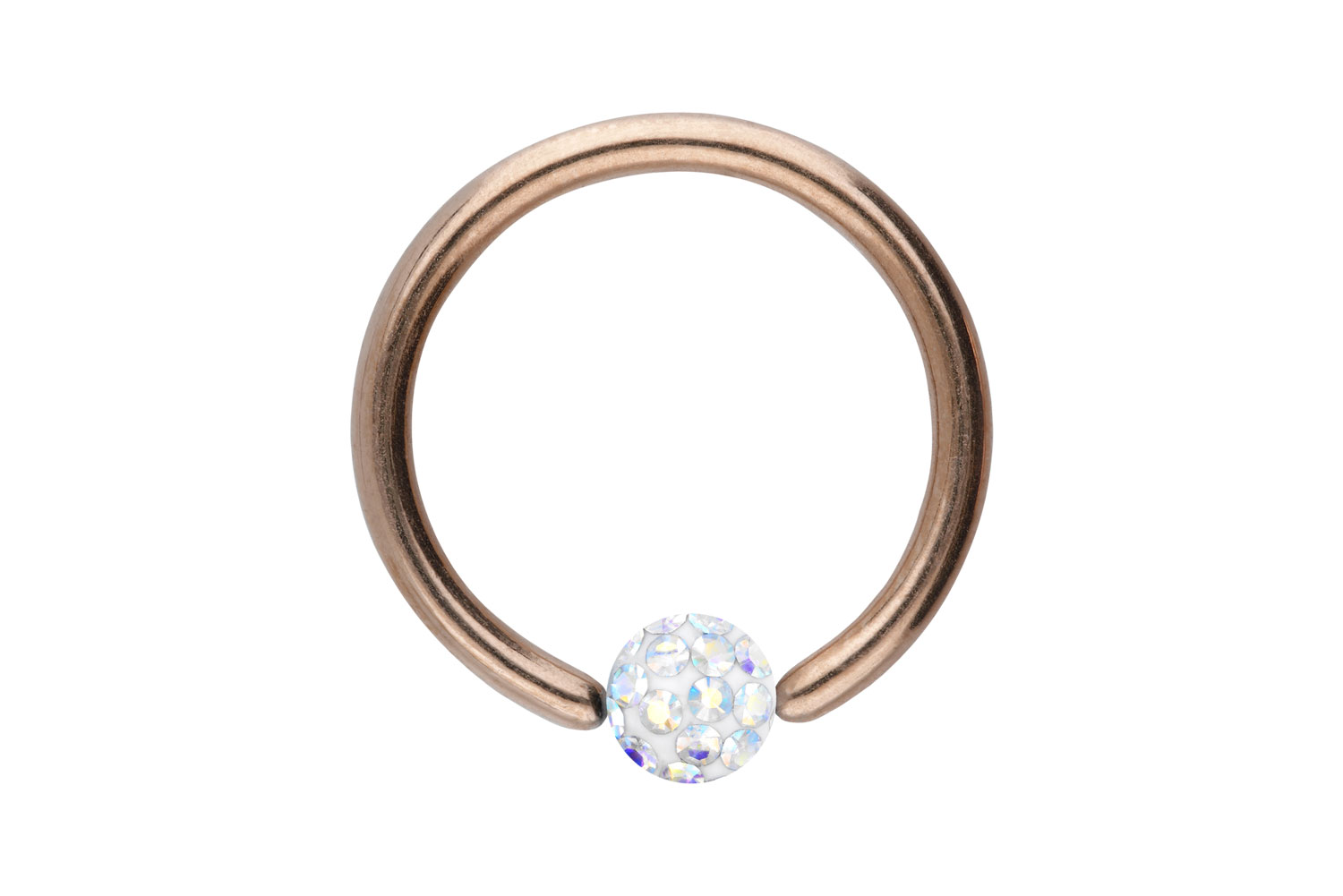 Titan Klemmkugelring Piercing EPOXY-KUGEL